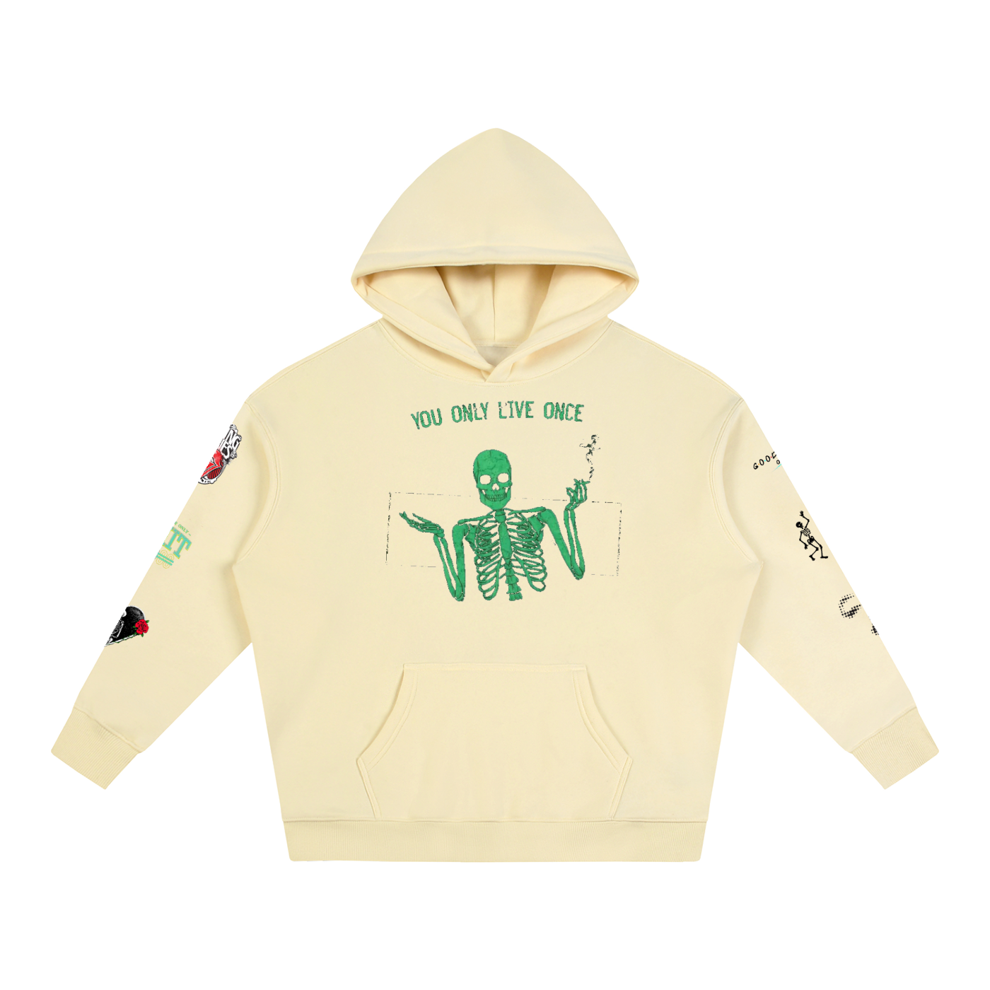 Oversize Fleeced Hoodie